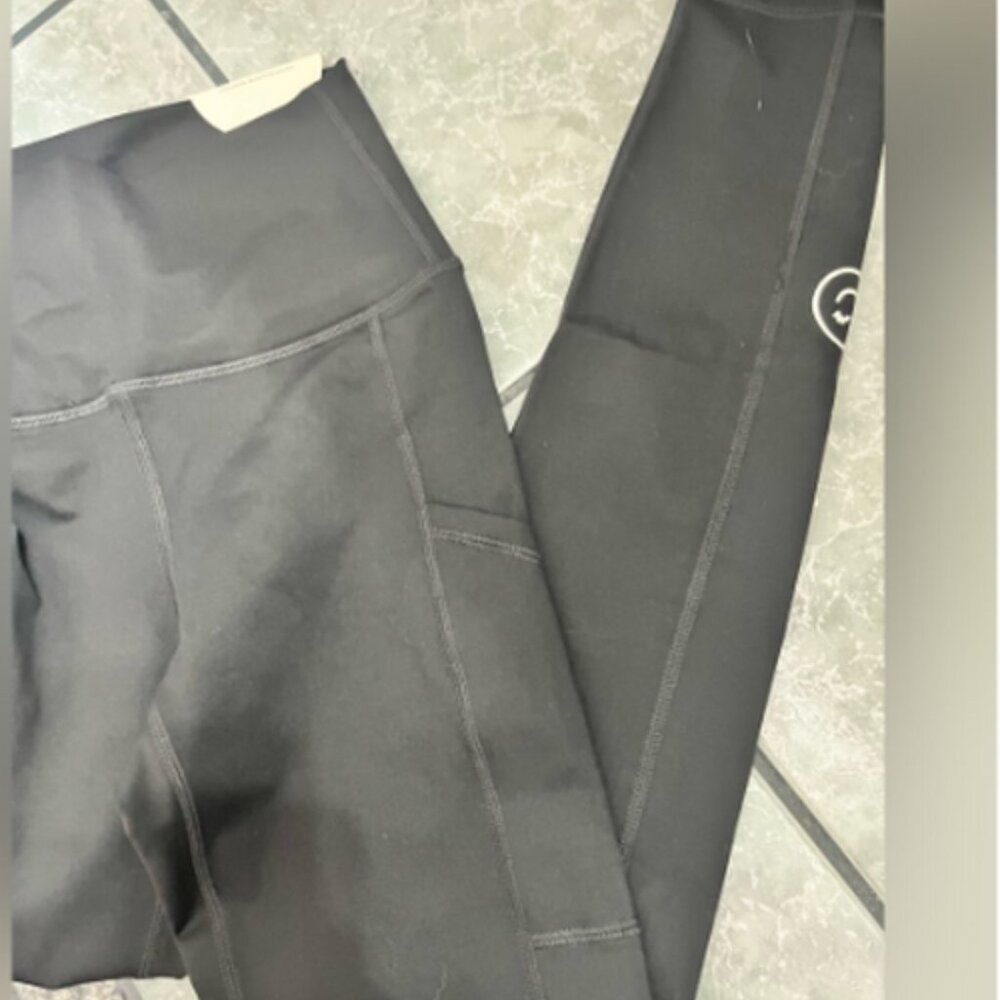 NWT OFFLINE by Aerie The Hugger High Waisted Black Leggings • Women’s XS or S - Picture 8 of 10